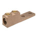 Penn Union Bronze Vi-Tite Terminal Lug For One Copper Conductor Two Hole Tongue 1000 Kcmil To 1500 Kcmil (VVL21797)