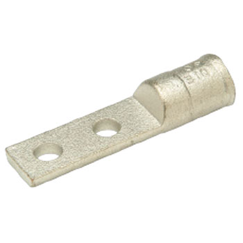 Penn Union Cast Copper Heavy-Duty Lug For DLO Cable Two Hole Tongue Center Formed 1325/24 (LL43606DCF)