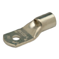 Penn Union Copper Compression Lug Standard Crimp Area One Hole Rounded Tongue With Inspection Window 1 AWG (BLY1CL)