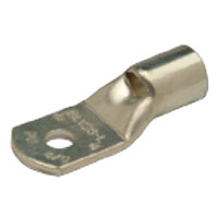 Penn Union Copper Compression Lug - Standard Crimp Area - One Hole Rounded Tongue With Inspection Window 10 STR/12 Sol. (BLY10L36)