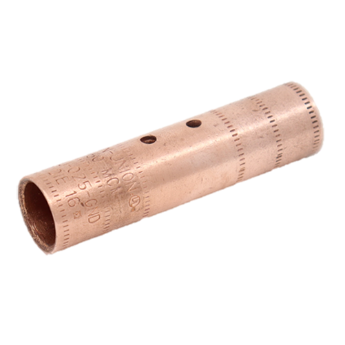 Penn Union Copper Compression Splice Long Barrel 250 kcmil (BBCU025GND)