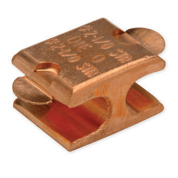 Penn Union Copper H-Tap - Double Tab Press-On 1/0 Str. To 250 Kcmil (CDT3108)