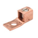 Penn Union Copper Mechanical Lug - One Hole Straight Tongue 14 Str. To 4 Str. Copper (SAS70)