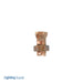 Penn Union Copper Split Bolt Connector For Two Conductors - 16 Str. To 8 Str. (Equal Main And Tap) (S8)