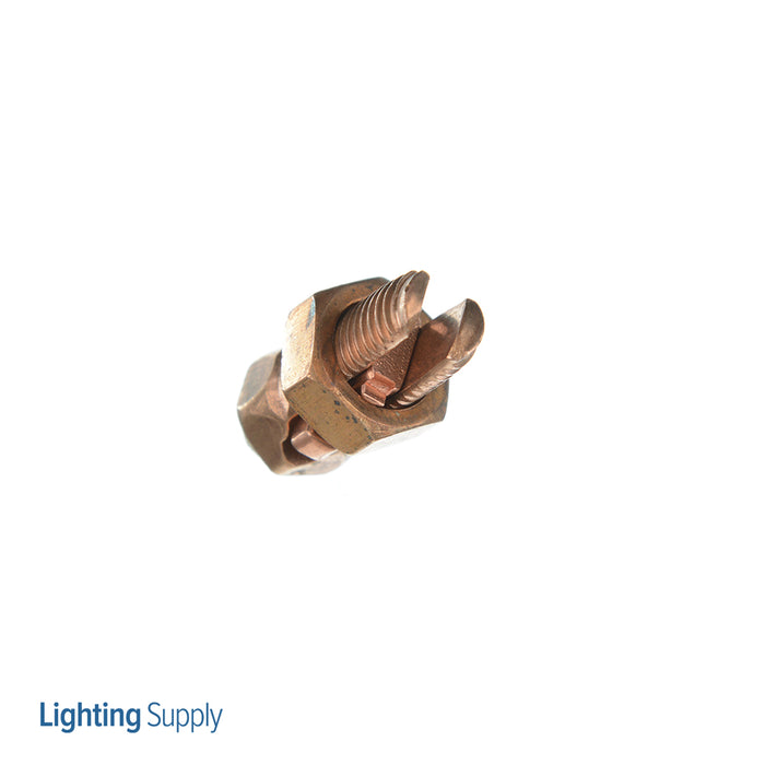 Penn Union Copper Split Bolt Connector For Two Or Three Conductors - 10 Sol. To 6 Sol. (Equal Main And Tap) (SEL6)