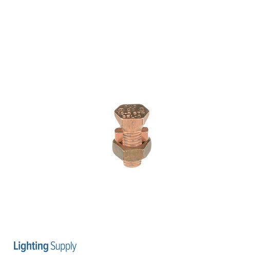 Penn Union Copper Split Bolt Connector For Two Or Three Conductors - 16 Str. To 8 Str. (Equal Main And Tap) (SEL8)