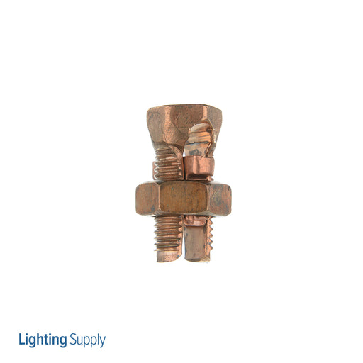 Penn Union Copper Split Bolt Connector For Two Or Three Conductors - 8 Sol. To 4 Sol. (Equal Main And Tap) (SEL4)