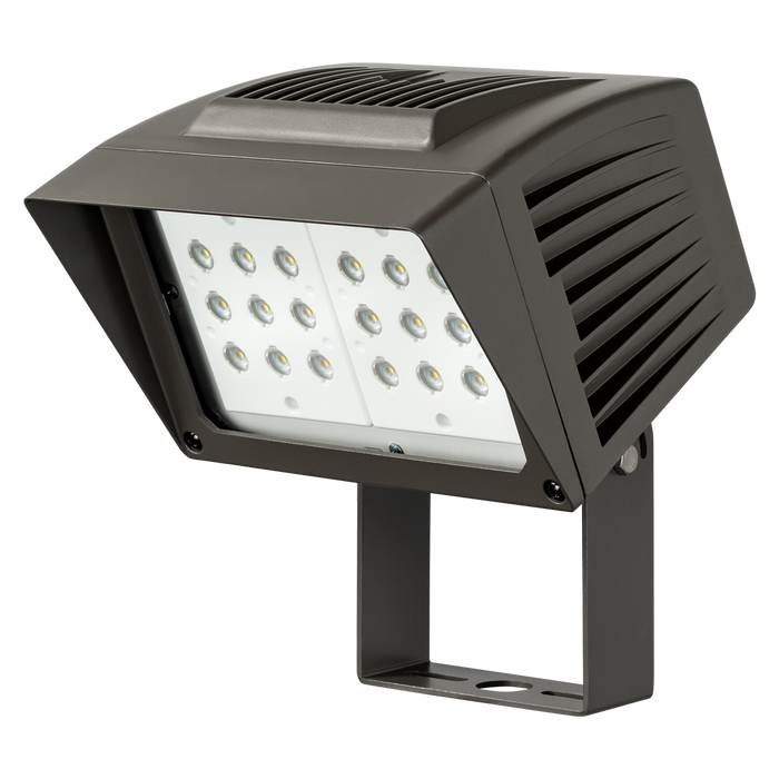 ATLAS Optic Floods 4000Lm 43W LED Floodlight With Trunnion Mount 4500K CCT Bronze (PFM43LEDT)