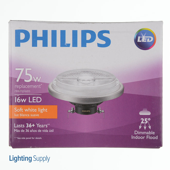 Philips 460147R111 LED 2700K 12V Flood Bulb (16AR111/LED/927/F25 Dimmable 12V)