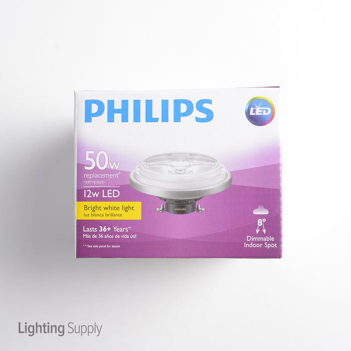 Philips 55240612W LED AR111 3000K 12V 90 CRI G53 Base AR111 Bulb (929002238504)