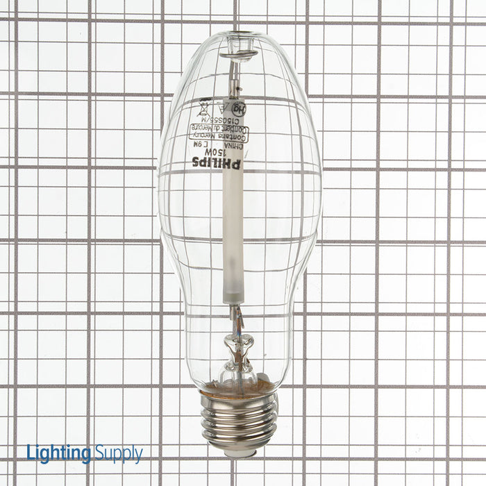 Philips 467316 SON 150W E26 BD54 CL SL/12 150W Clear S55/O Medium Base Open Rated BD17 High Pressure Sodium Bulb (928601147490)