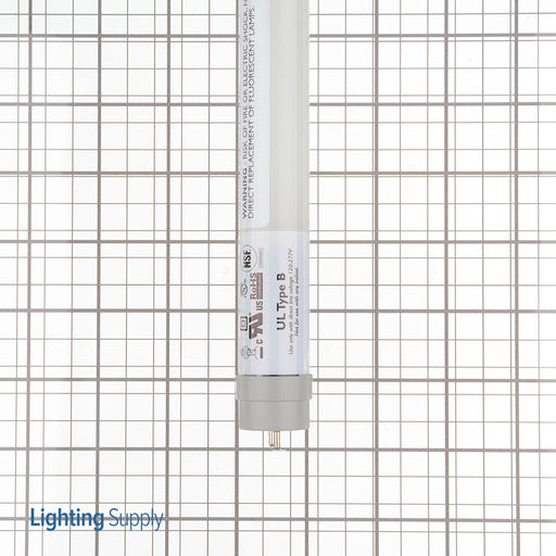 Philips 532705 12T8/MAS/48-850/MF18/G 10/1 G13 Non-Dimmable LED Lamp With 12W 120-277V 80 CRI 5000K 1800Lm (929001877134)