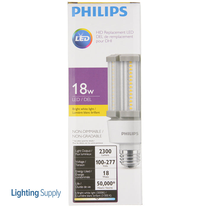 Philips 559633 18W LED Corn Cob 80 CRI 3000K E26 Base Non-Dimmable (929002395204)