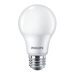 Philips 565119 8.5W A19 LED Lamp 2700K 800Lm 90 CRI Warm White 150 Degree Beam Angle Medium E26 Base (929003004804)