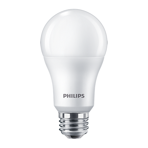 Philips 565184 13.5W A19 LED Lamp 3000K 1500Lm 90 CRI White 150 Degree Beam Angle Medium E26 Base 120V (929003005504)