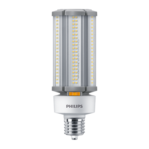 Philips 570481 54W LED Corn Cob Lamp CCT Selectable 3000K/4000K/5000K 80 CRI EX39 Base 100-277V Clear (929003065404)