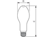 Philips 577577 32W LED Corn Cob 4600Lm 3000K 120-277V 80 CRI E39 Base Non-Dimmable Frosted (#929003154804)