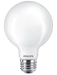 Philips 5G25/PER/UD50/E26/FR/G/D 4/2PFT20 575217 LED G25 Lamp 5W 120V 5000K Daylight 500Lm 300 Degree Beam 95 CRI E26 Base Frosted (929003099803)