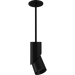 RAB L Size Pendant Mount Kit Black (PIVOTLB-PM-KIT)