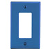 Bryant Wall Plate Mid-Size 1-Gang Decorator Blue (PJ26CBL)