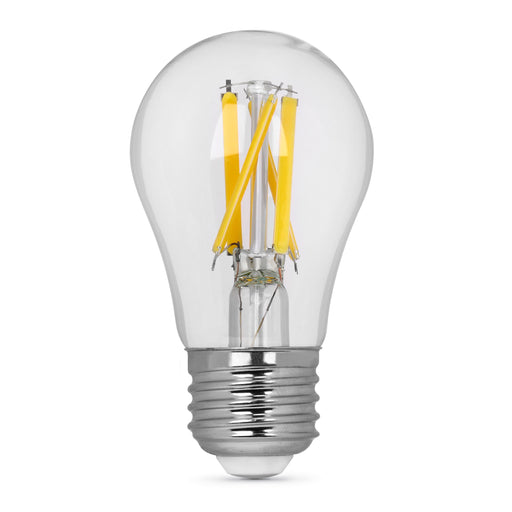 Feit Electric 10W [75W Equivalent] Bright White 3000K E26 Base A15 Dimmable Enhance Filament LED Bulb 2-Pack (BPA1575930CAFIL/2/RP)