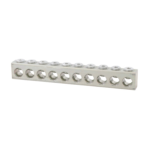 NSI 500-4 AWG Uninsulated Multi-Tap Connector 10 Ports (PL500-10)
