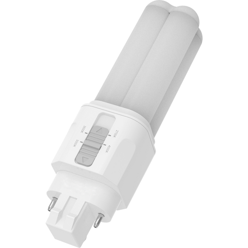 RAB LED PLC Omnidirectional Lamp GX23 Base 5.5W CCT Selectable 2700K/3000K/3500K/4000K 120-277V Type A/B (PLC-5-O-8FA-HYB-GX23)