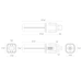 RAB LED PLC Omnidirectional Lamp G24Q Base 7W CCT Selectable 2700K/3000K/3500K/4000K 120-277V Type A/B (PLC-7-O-8FA-HYB-G24Q)