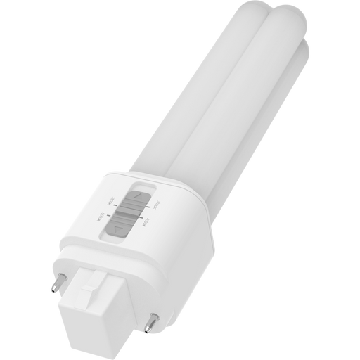 RAB LED PLC Omnidirectional Lamp GX32D Base 9W CCT Selectable 2700K/3000K/3500K/4000K 120-277V Type A/B (PLC-9-O-8FA-HYB-GX32D)