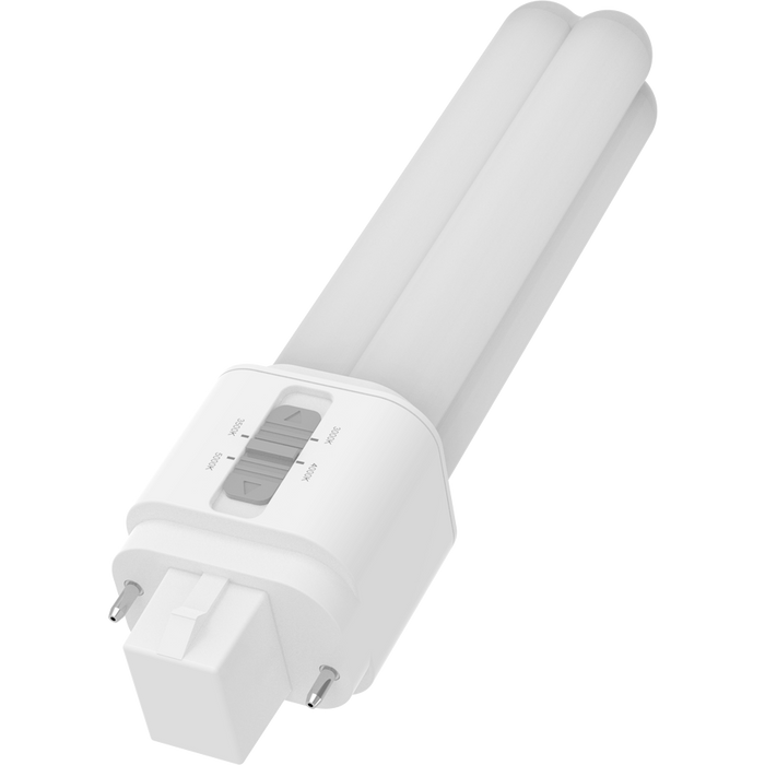 RAB LED PLC Omnidirectional Lamp GX32D Base 9W CCT Selectable 2700K/3000K/3500K/4000K 120-277V Type A/B (PLC-9-O-8FA-HYB-GX32D)