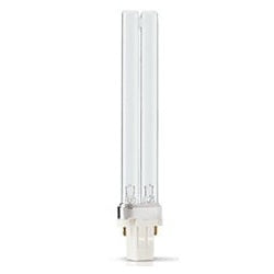 Standard 13W Twin Tube Compact Fluorescent Bi-Pin GX23 Plug-In Base UV-C 254nm Germicidal Bulb (PLS13W/TUV) Warning! See Description For Important Safety Notice