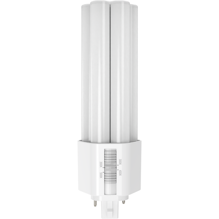RAB PLT LED Lamp Omni Type B 17W CCT Selectable 3000K/3500K/4000K/5000K 80 CRI GX24d Base Cap (PLT-17-O-8FA-BYP)
