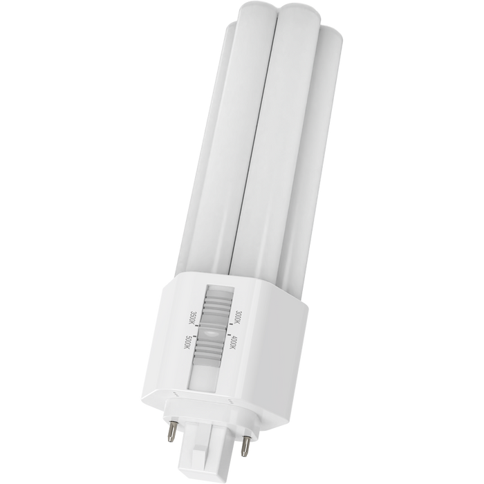 RAB PLT LED Lamp Omni Type B 17W CCT Selectable 3000K/3500K/4000K/5000K 80 CRI GX24d Base Cap (PLT-17-O-8FA-BYP)