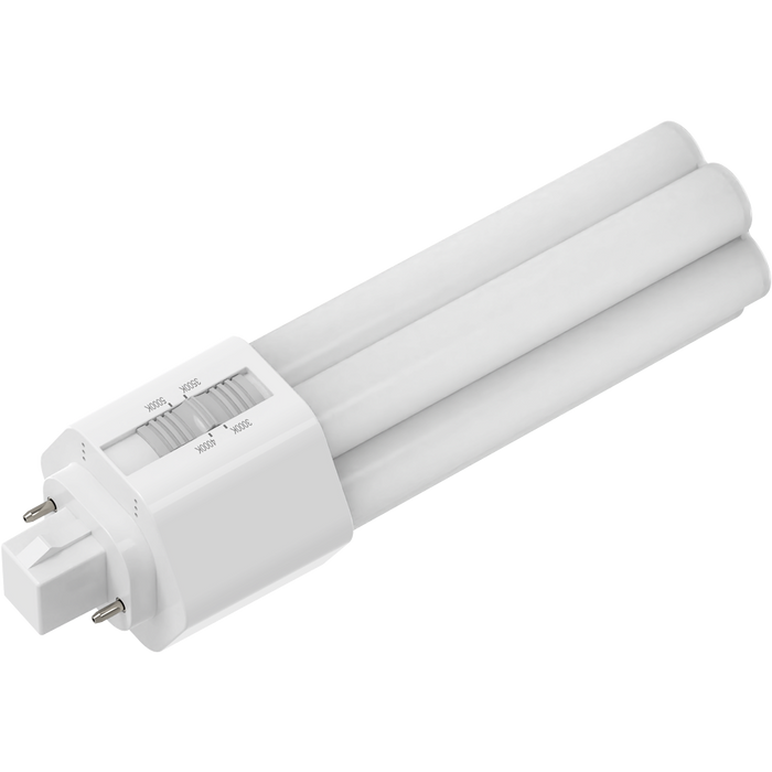 RAB PLT LED Lamp Omni Type B 17W CCT Selectable 3000K/3500K/4000K/5000K 80 CRI GX24d Base Cap (PLT-17-O-8FA-BYP)