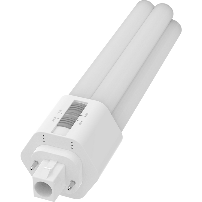 RAB 23W LED PLT Triple Tube GX24d Base CCT Selectable 2700K/3000K/3500K/4000K 120-277V Type B (PLT-23-O-8FA-BYP)
