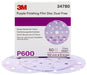 3M - 34780 Hookit Purple Finishing Film Abrasive Disc 260L 34780 6 Inch Dust Free P600 (7100122781)