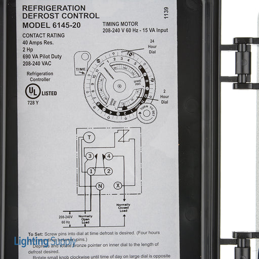 Precision Refrigeration Defrost Control (6145-20)