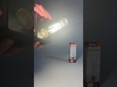 SATCO/NUVO 8W T10 LED Clear Medium Base 90 CRI 2700K 120V (S21350) Video