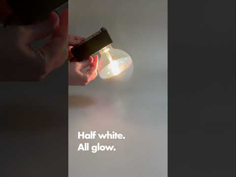 Bulbrite LED6G40/27K/FIL/HW/3 6W LED G40 Filament Bulb E26 Base 2700K 500Lm 120V 90 CRI 320 Degree Beam Angle Dimmable Half White (776840) VIDEO