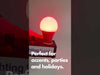 Sunlite A19/3W/R/LED Red LED 120V 3W 100Lm A19 Medium E26 Non-Dimmable (80148-SU) Video