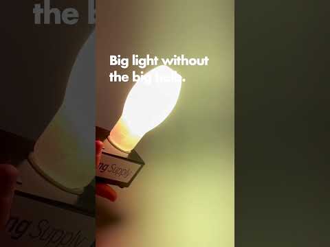 TCP LED High Lumen Filament Lamp ED17 3500K 2500Lm Non-Dimmable E26 Base Frost (FED17N05035E26FR)