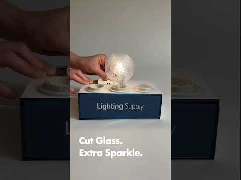 Cut Glass LED Bulb Video
