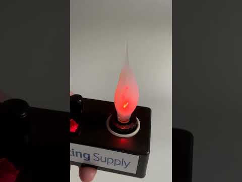Bulbrite SF/F3CTC 3W CA5 Flicker Silicone 15MM E12 120V 2700K (411003) Video