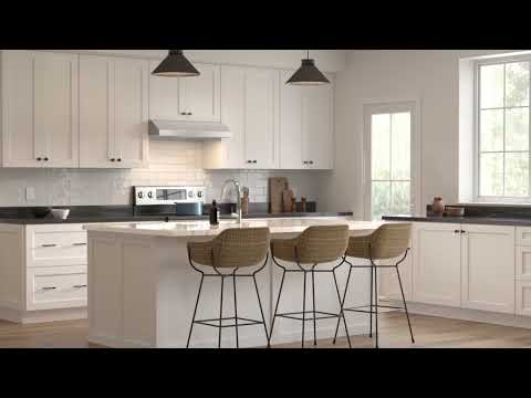 Broan-NuTone Glacier 42 Inch Range Hood 350 MAX Blower CFM 1.5 Sones White (GLA1423WW)