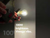 RAB LED Filament Lamp A19 13.5W 100W Equivalent E26 Base 1600Lm 90 CRI 3000K Dimmable Clear (A19-13-E26-930-F-C) VIDEO