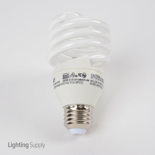 Pro-Start 23W Spiral Compact Fluorescent 4100K 120V 82 CRI Medium E26 Base Bulb (ES050-23W-41K)