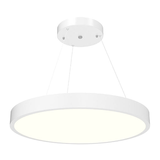 Westgate Manufacturing LED Architectural 48 Inch Round Suspended MCTP Wattage/CCT Selectable 60W/80W/100W 3000K/3500K/4000K 10 Foot (SCR-48D-MCTP-D)