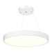Westgate Manufacturing LED Architectural 48 Inch Round Suspended MCTP Wattage/CCT Selectable 60W/80W/100W 3000K/3500K/4000K 10 Foot (SCR-48D-MCTP-D)