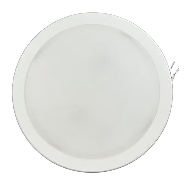 Westgate Manufacturing 12 Inch Ultra Economy Flush-Mount 24W 120V CCT Selectable 2700K/3000K/3500K/4000K/5000K Dimmable Wet Location (FMLT-R12-MCT5)