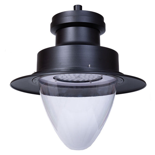 Westgate Manufacturing 25 Inch LED Acorn Bell Wattage/CCT Selectable 50W/80W/100W 3000K/4000K/5000K 120-277V 70 CRI 0-10V Black (DAB-C25-50-100W-MCTP-BK)
